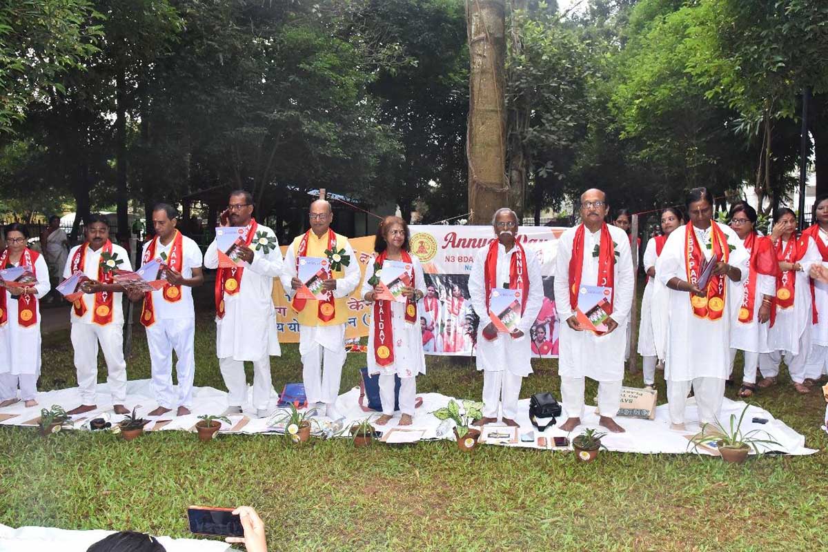 N3 BDA park yoga kendra of Nayapalli yoga Zilla celebrated their 9th annual function