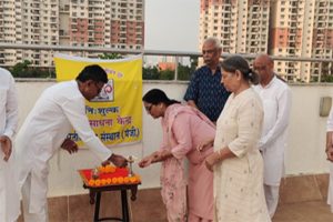60th STHAPANA DIWAS CELEBERATION PRESTIGE FERNS RESIDENCY ZONE BENGALURU ( KARNATAKA)